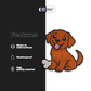 Brown Labrador - Stickmadly