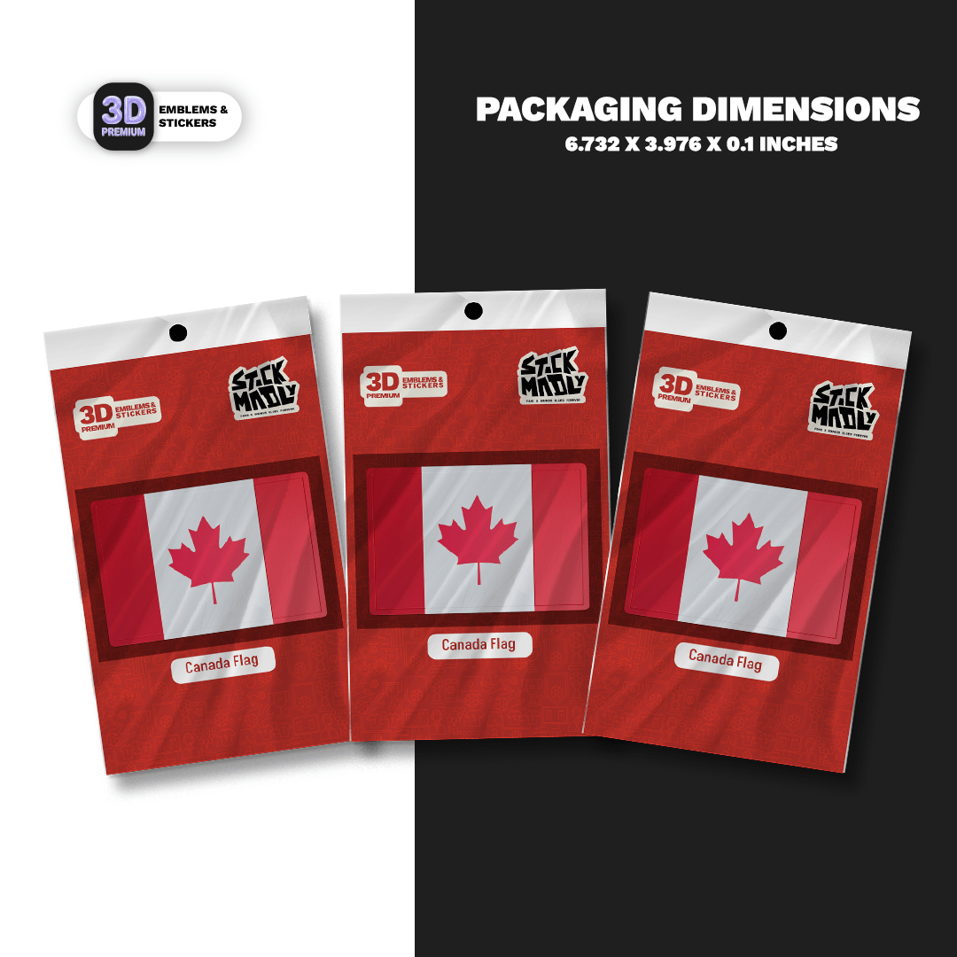 CANADA EMBLEM PACK - Stickmadly