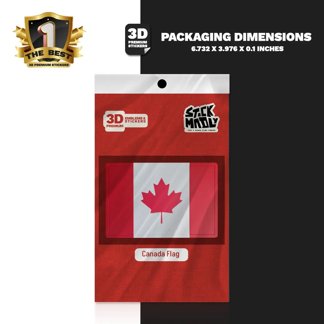Canada Flag - Stickmadly