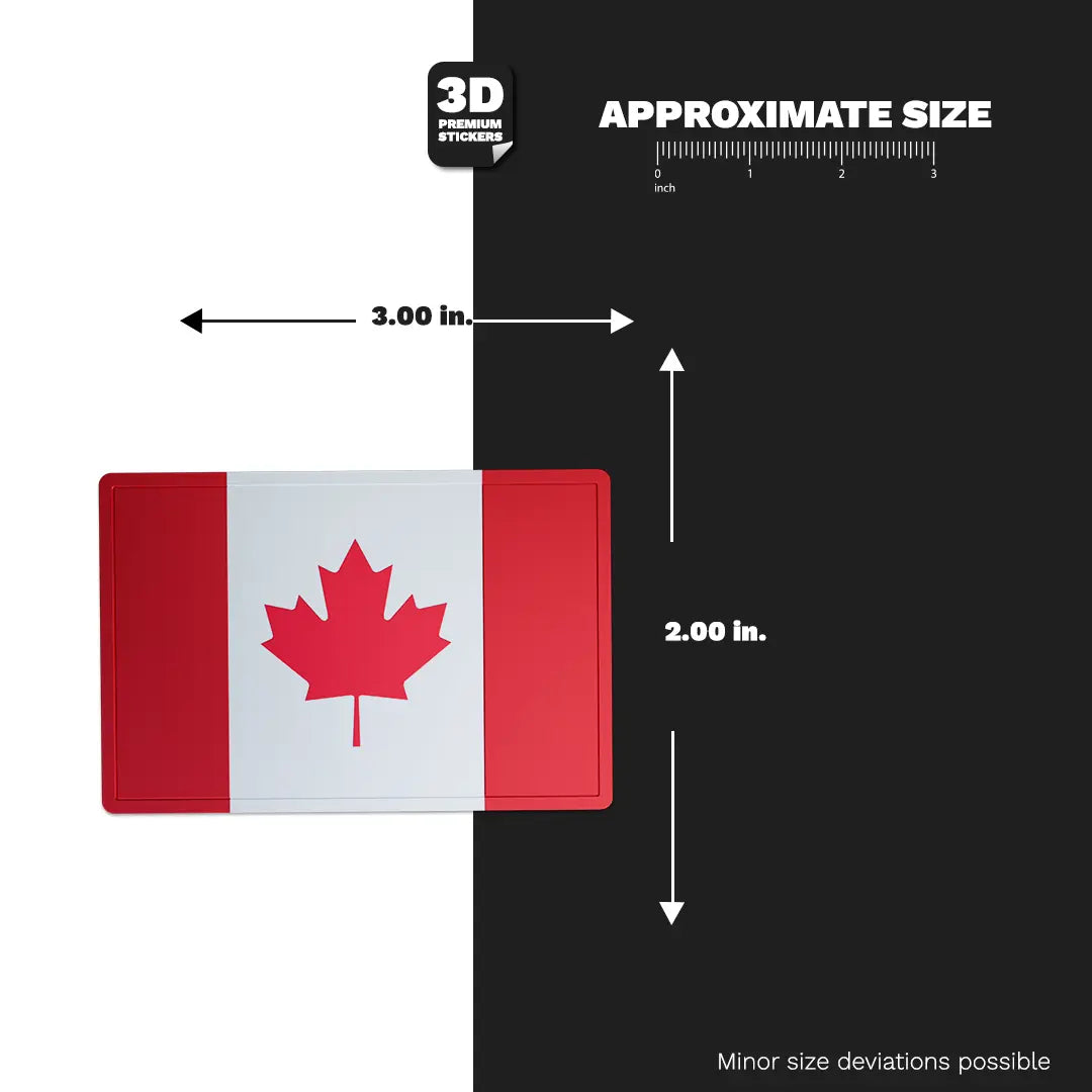 Canada Flag - Stickmadly