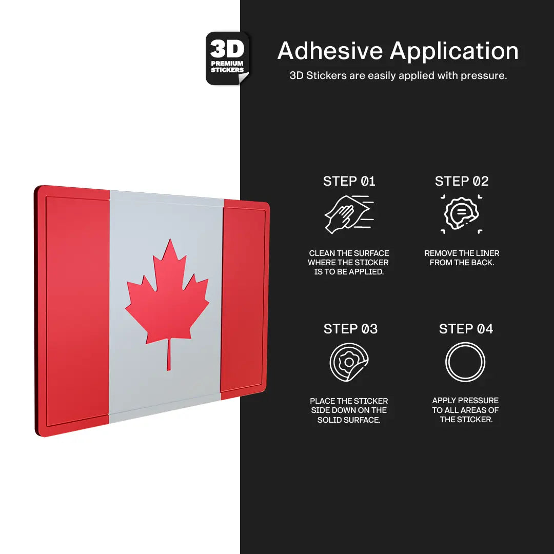 Canada Flag - Stickmadly