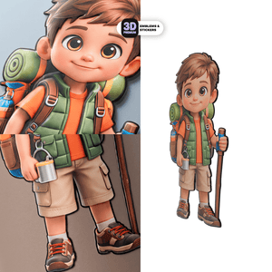 CHIBI HIKER - Stickmadly