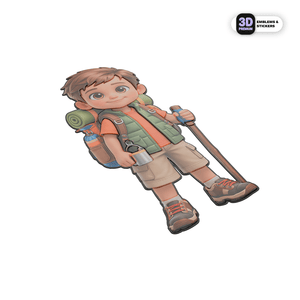 CHIBI HIKER - Stickmadly