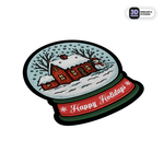 CHRISTMAS SNOW GLOBE SCENE - Stickmadly