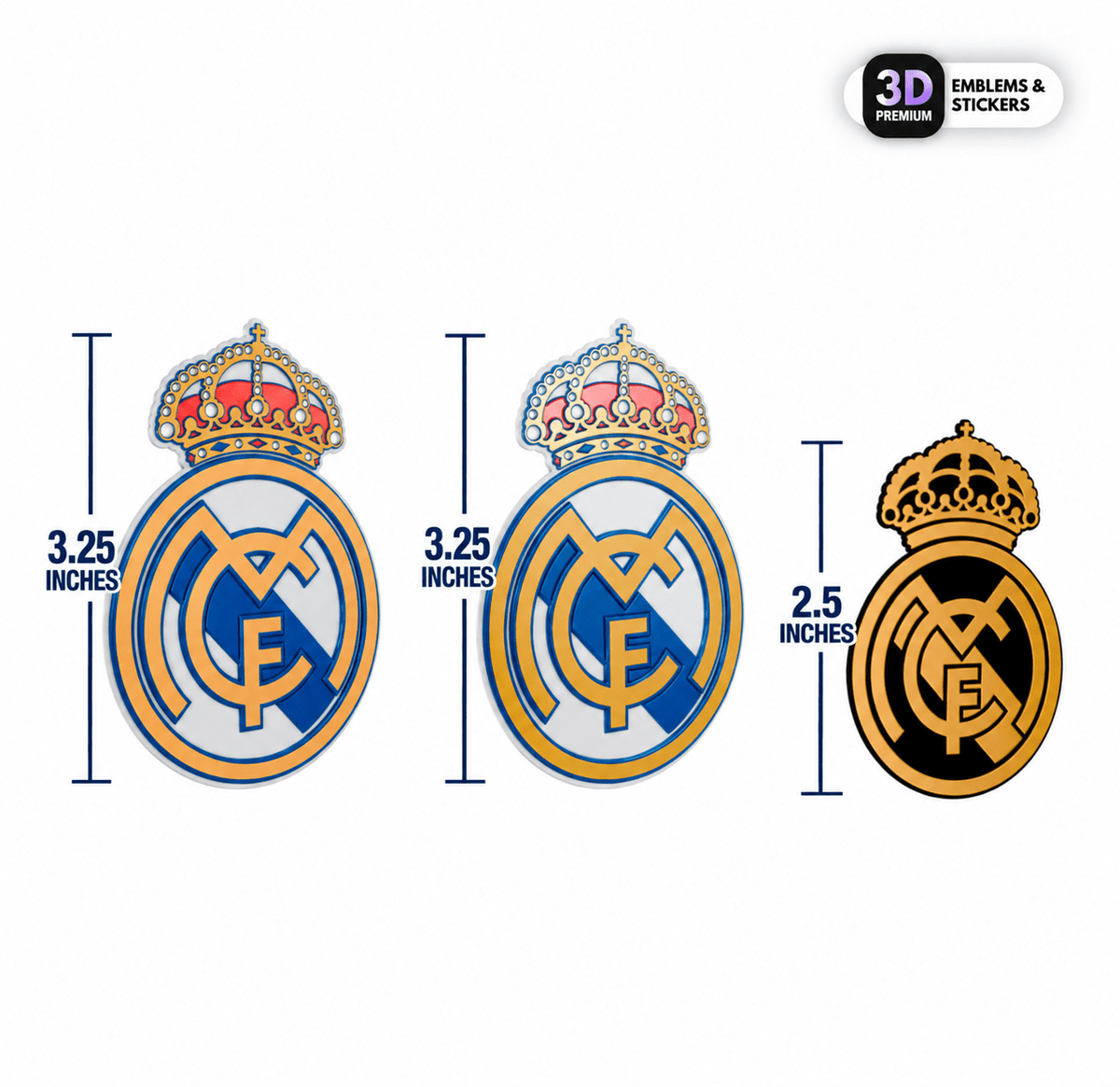 Classic Crest Emblem Pack - Stickmadly