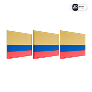 COLOMBIA EMBLEM PACK - Stickmadly