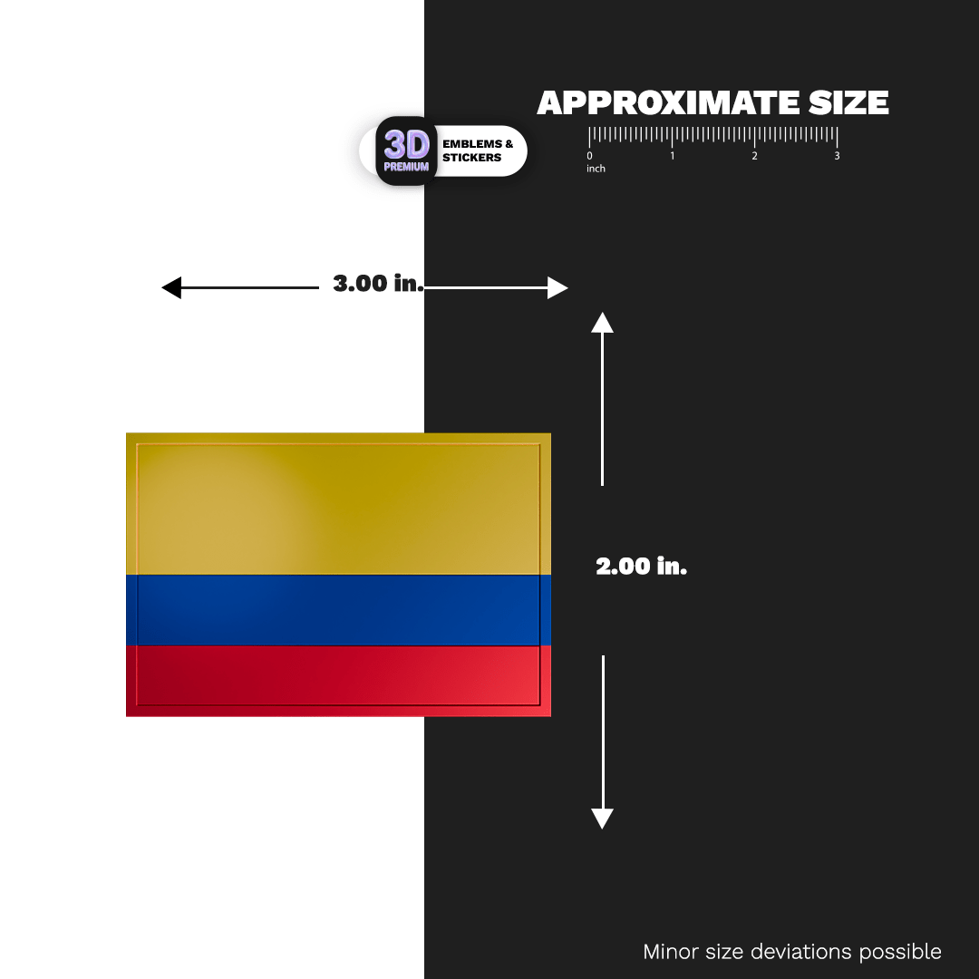 COLOMBIA FLAG - Stickmadly