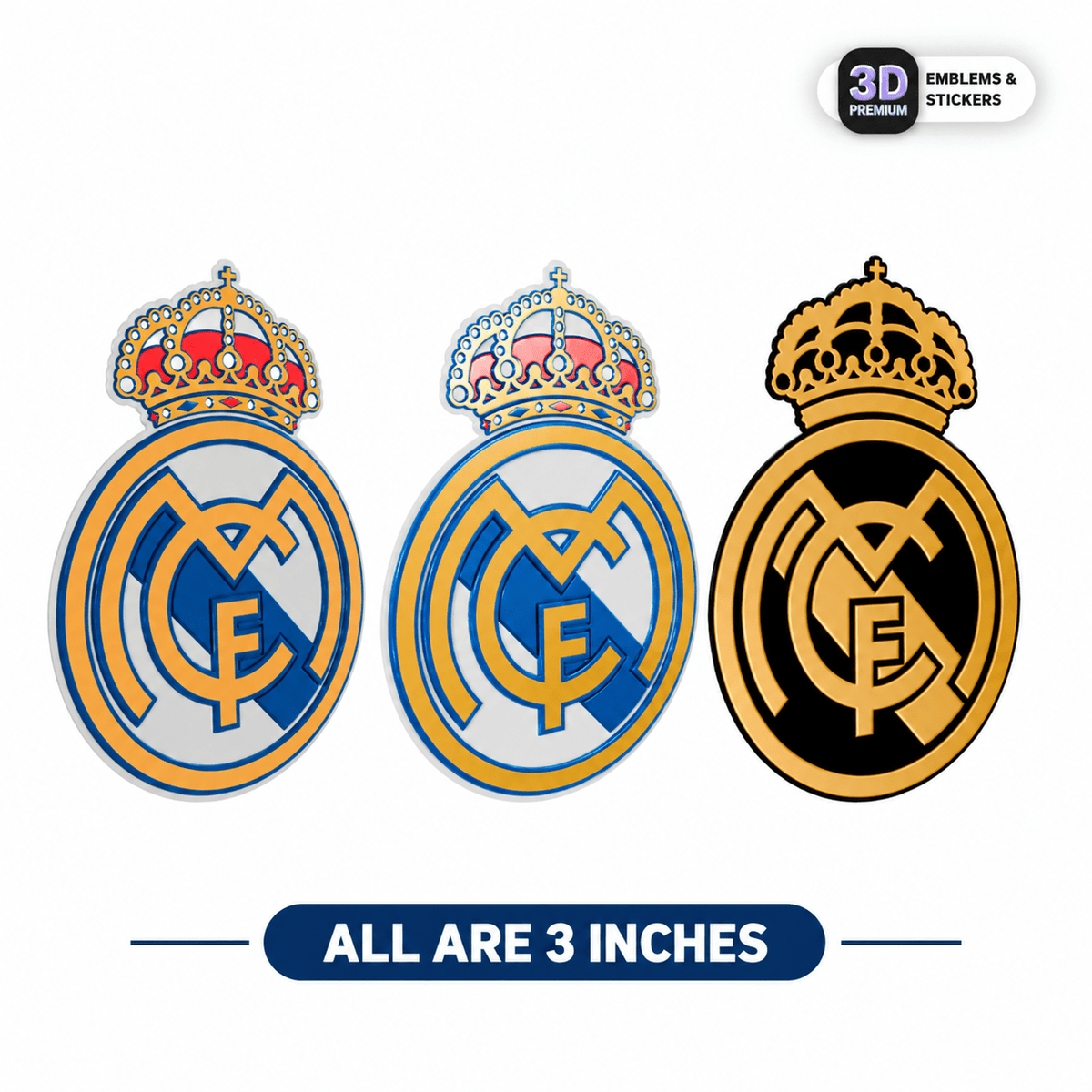Crest Emblem Pack - Stickmadly