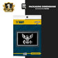 EAGLE ICON BLACK STICKER - Stickmadly