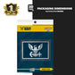 EAGLE ICON NAVY STICKERS -TWO PACK - Stickmadly