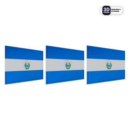 EL SALVADOR EMBLEM PACK - Stickmadly