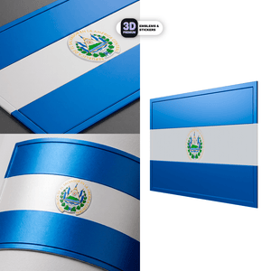 EL SALVADOR FLAG - Stickmadly