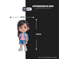 Elementary school girl 2 - Stickmadly