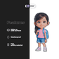 Elementary school girl 2 - Stickmadly
