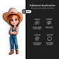 FARMER - Woman - Stickmadly