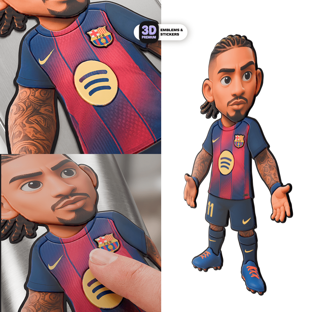 FC Barcelona Chibi Players Pack - Stickmadly