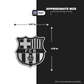 FC Barcelona Crest Trio 2" 3D Sticker Pack - Stickmadly