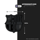 FC Barcelona Crest Trio 3" 3D Sticker Pack - Stickmadly