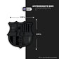 F.C. BARCELONA Full Black - Stickmadly