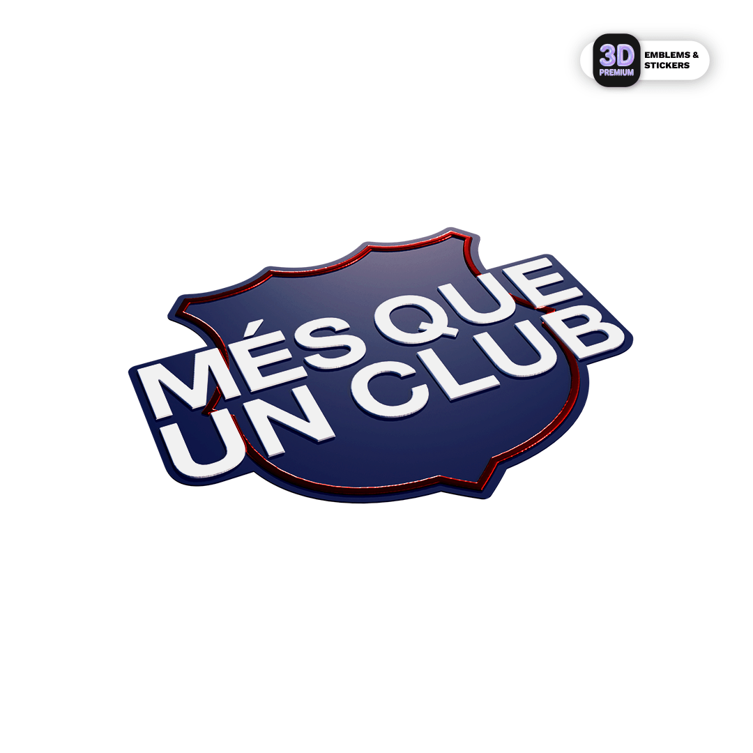 FCB Més que un Club - Stickmadly