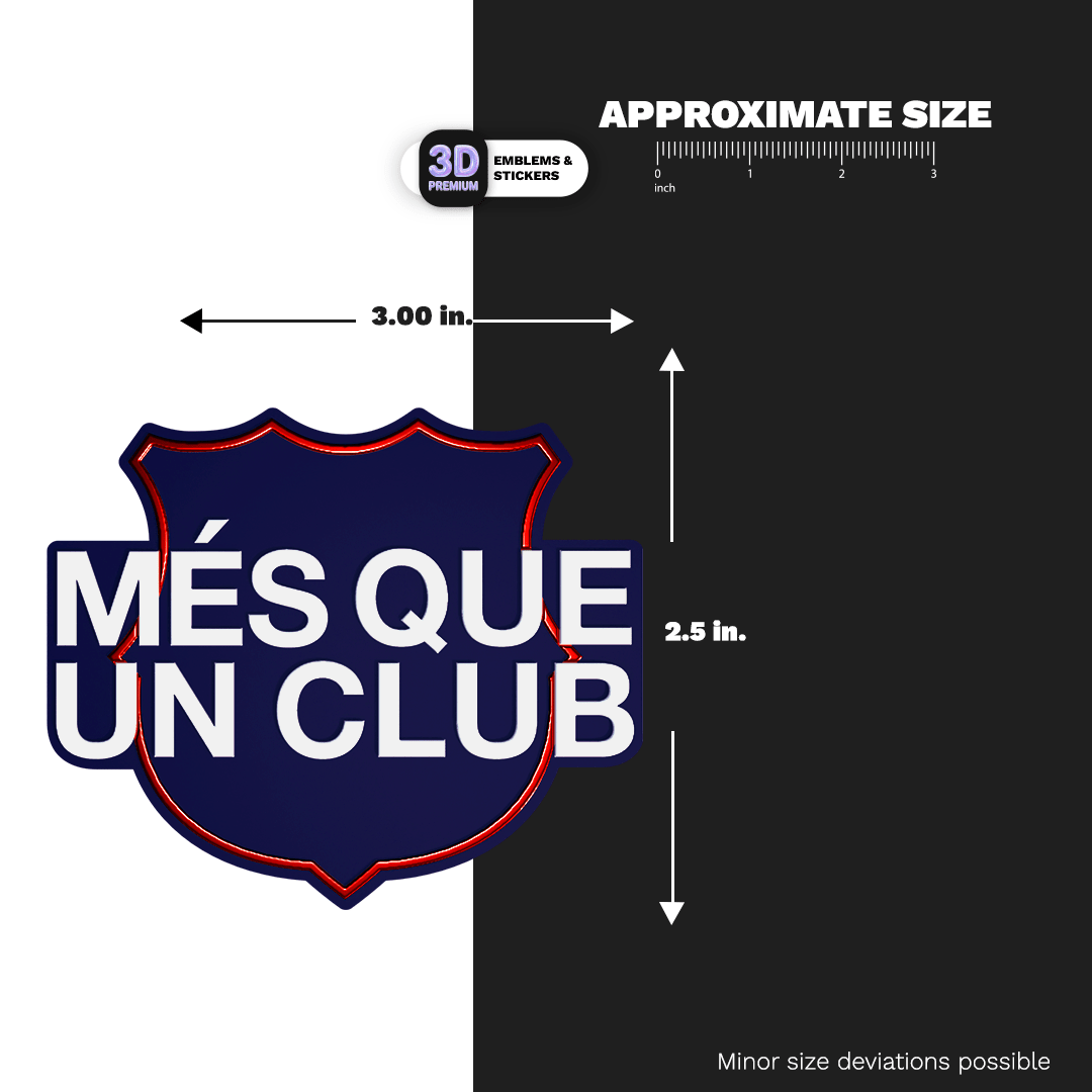 FCB Més que un Club - Stickmadly