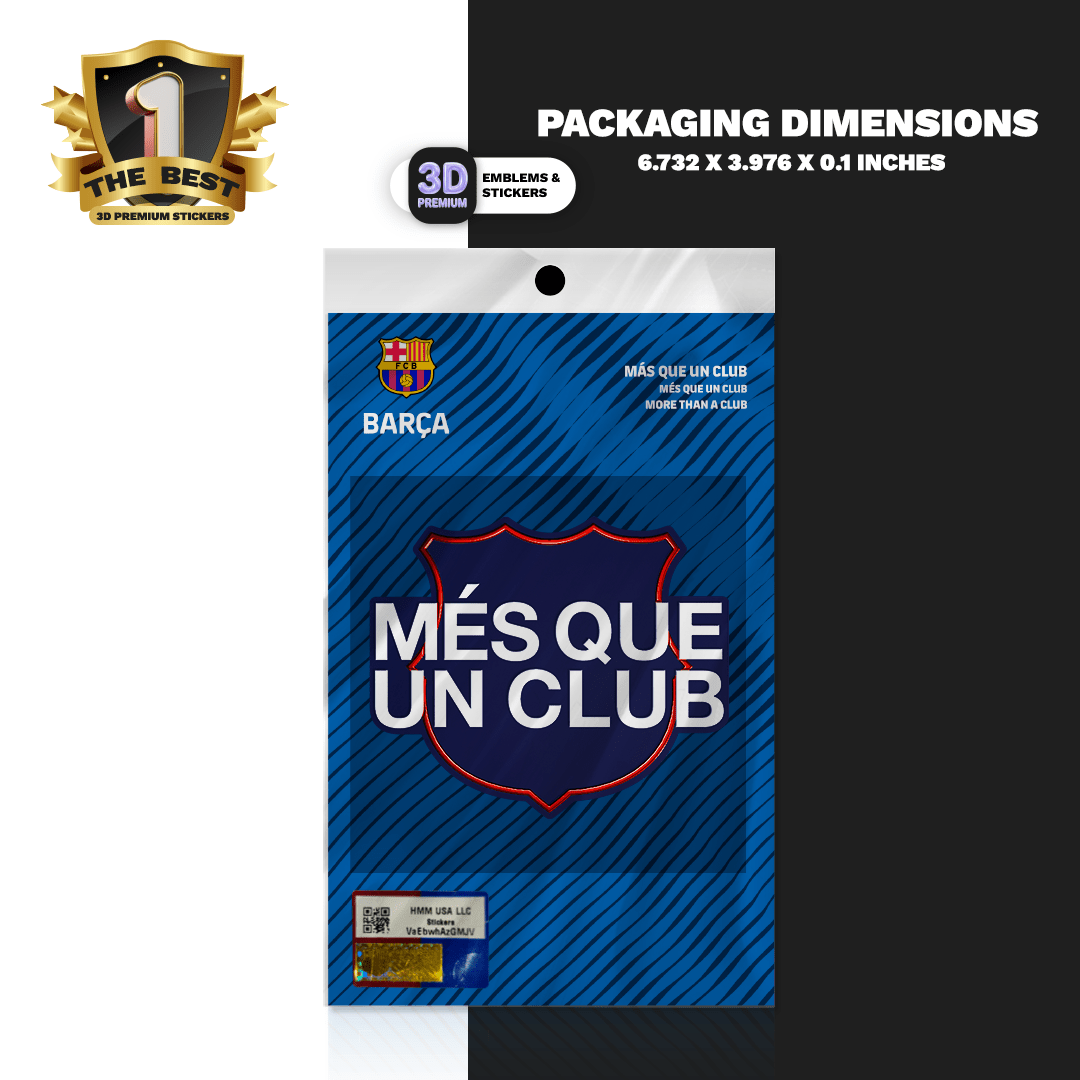 FCB Més que un Club - Stickmadly