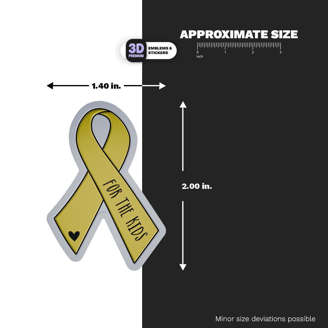 FOR THE KIDS RIBBON - Stickmadly