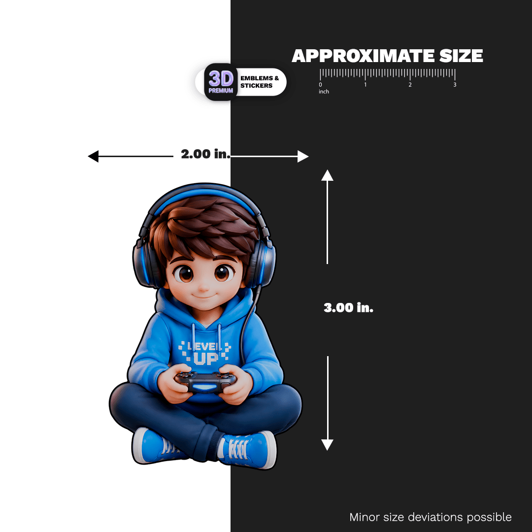 GAMER BOY - Stickmadly