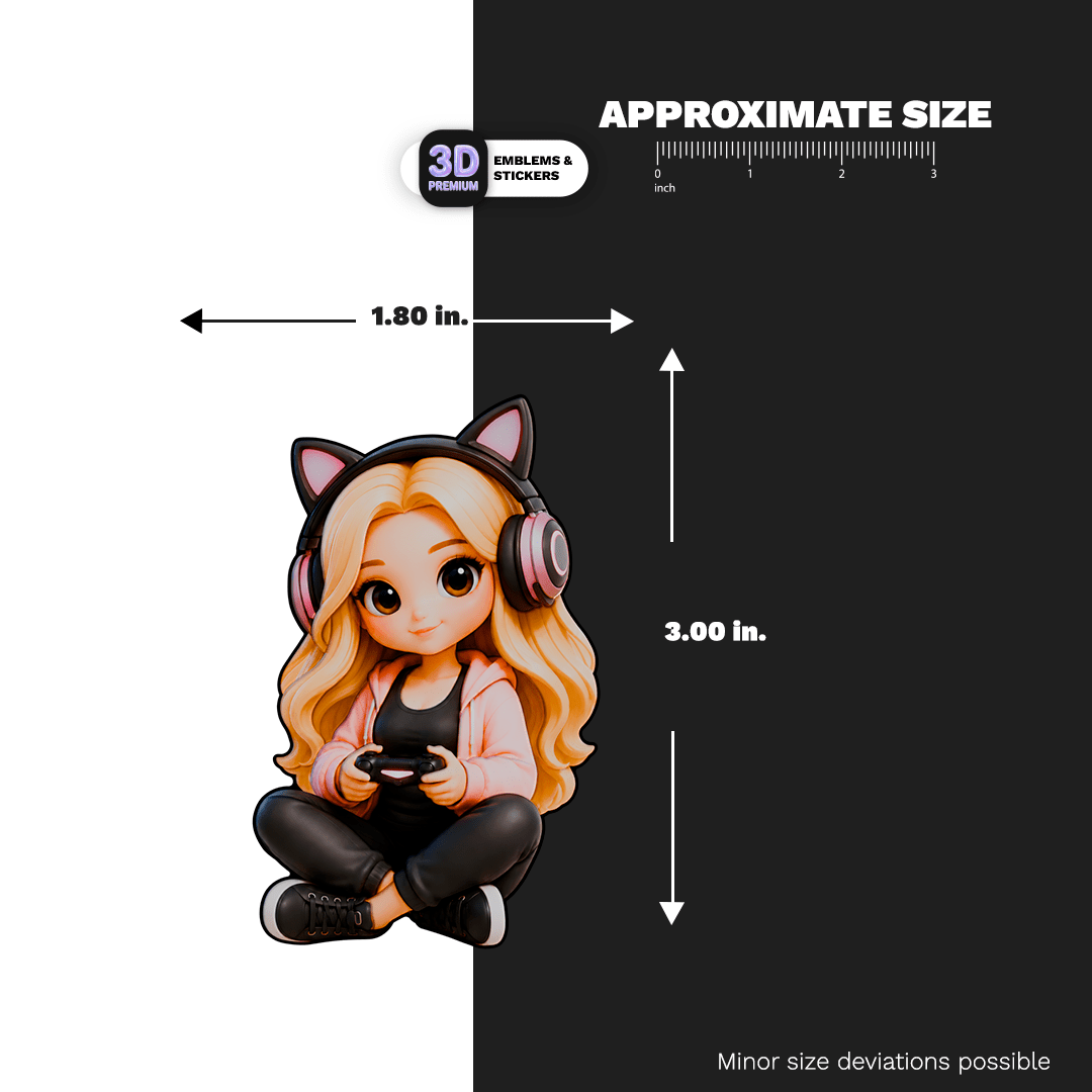 GAMER GIRL - Stickmadly