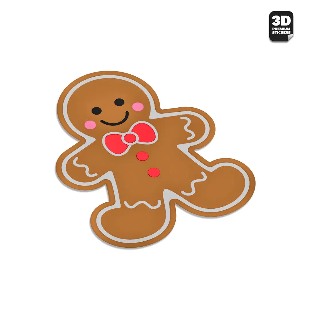 GINGERBREAD BOY - Stickmadly