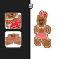 GINGERBREAD GIRL - Stickmadly