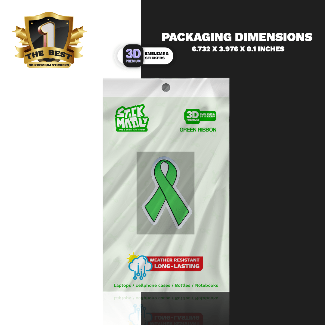 GREEN RIBBON - Stickmadly