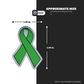 GREEN RIBBON - Stickmadly