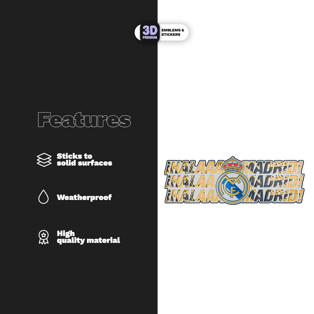 HALA MADRID - Stickmadly