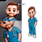 Healthcare Heroes Pack - Stickmadly