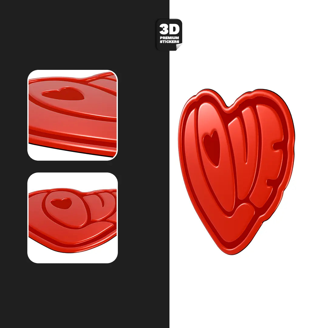 HEART LOVE - Stickmadly
