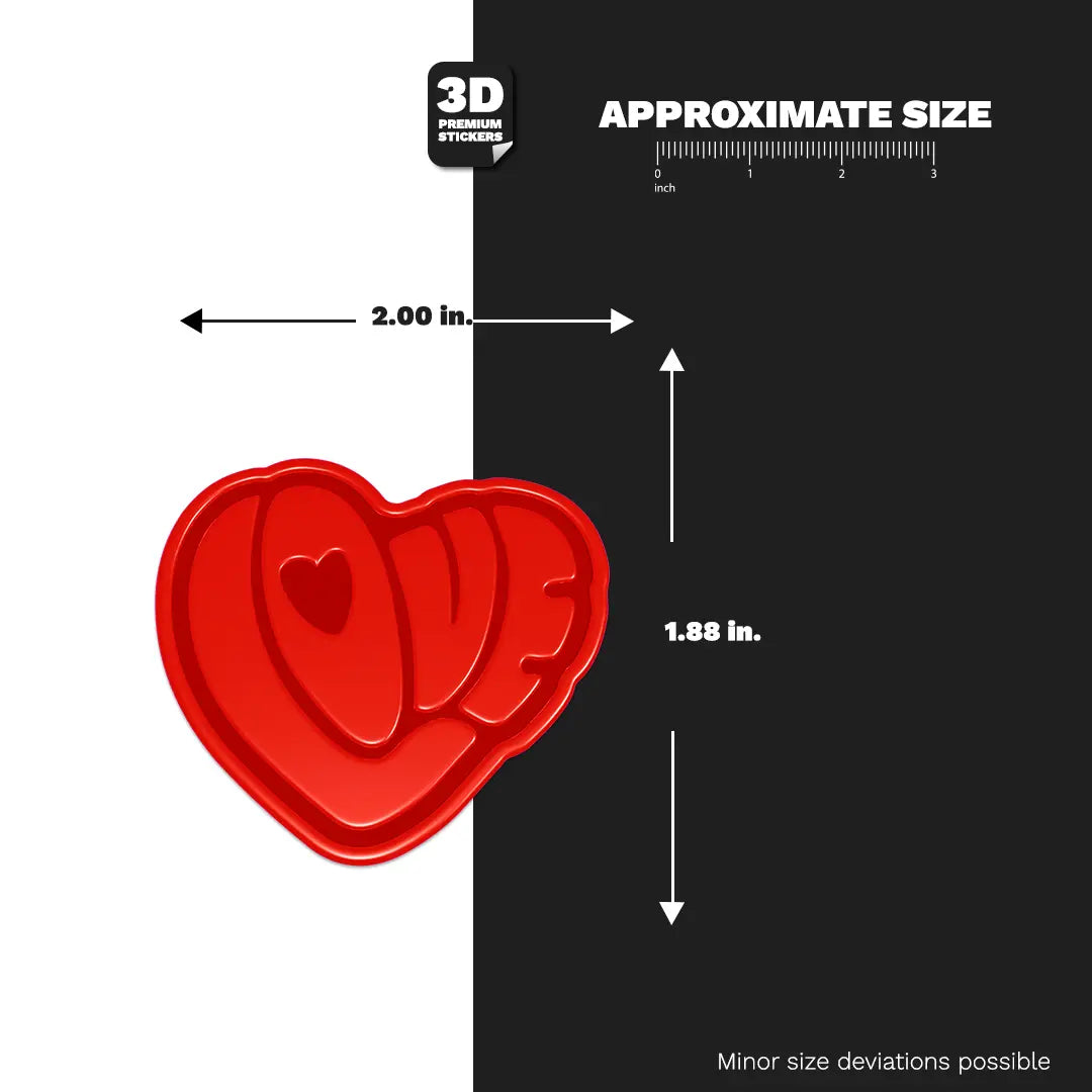 HEART LOVE - Stickmadly