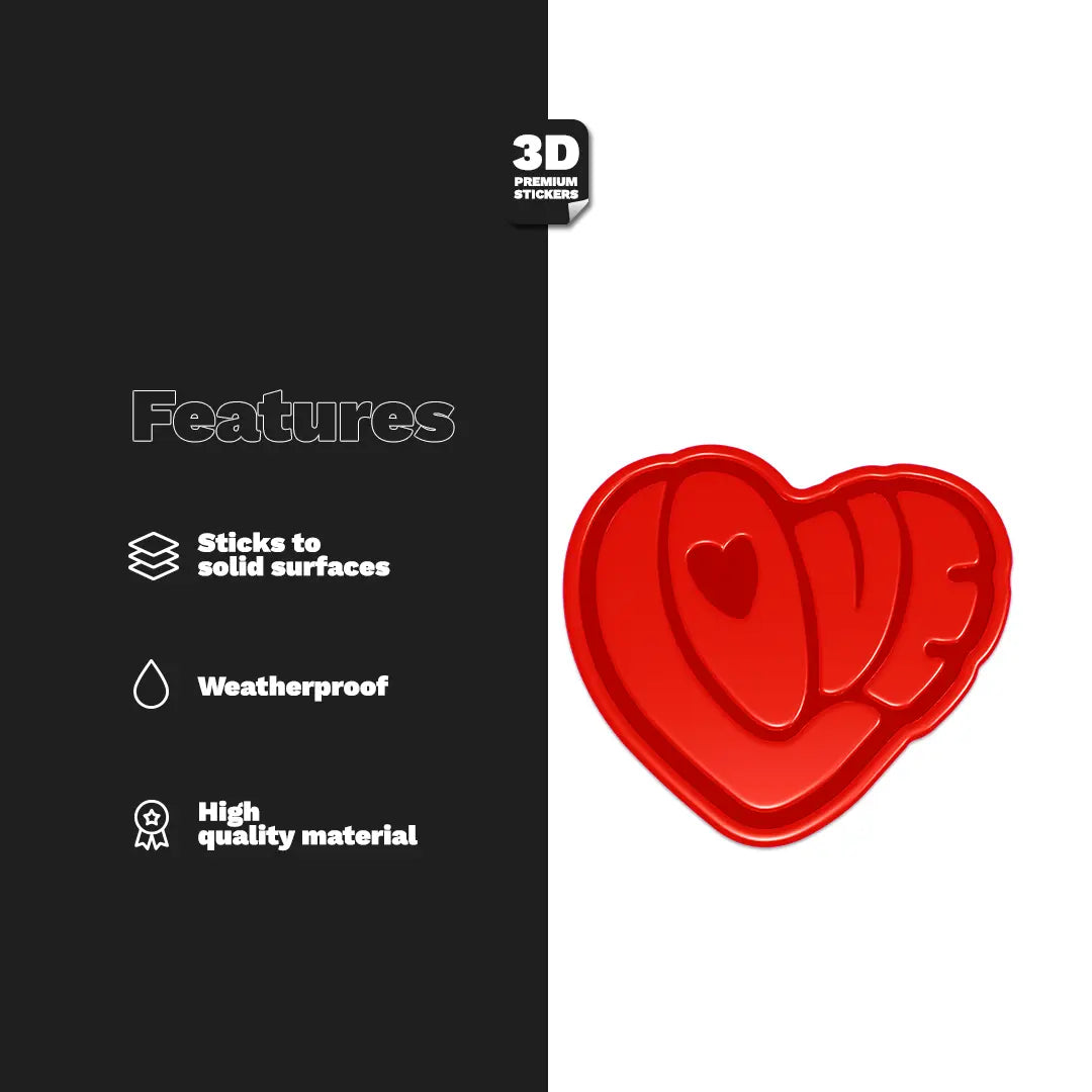 HEART LOVE - Stickmadly