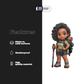 HIKER FEMALE CHIBI - Stickmadly