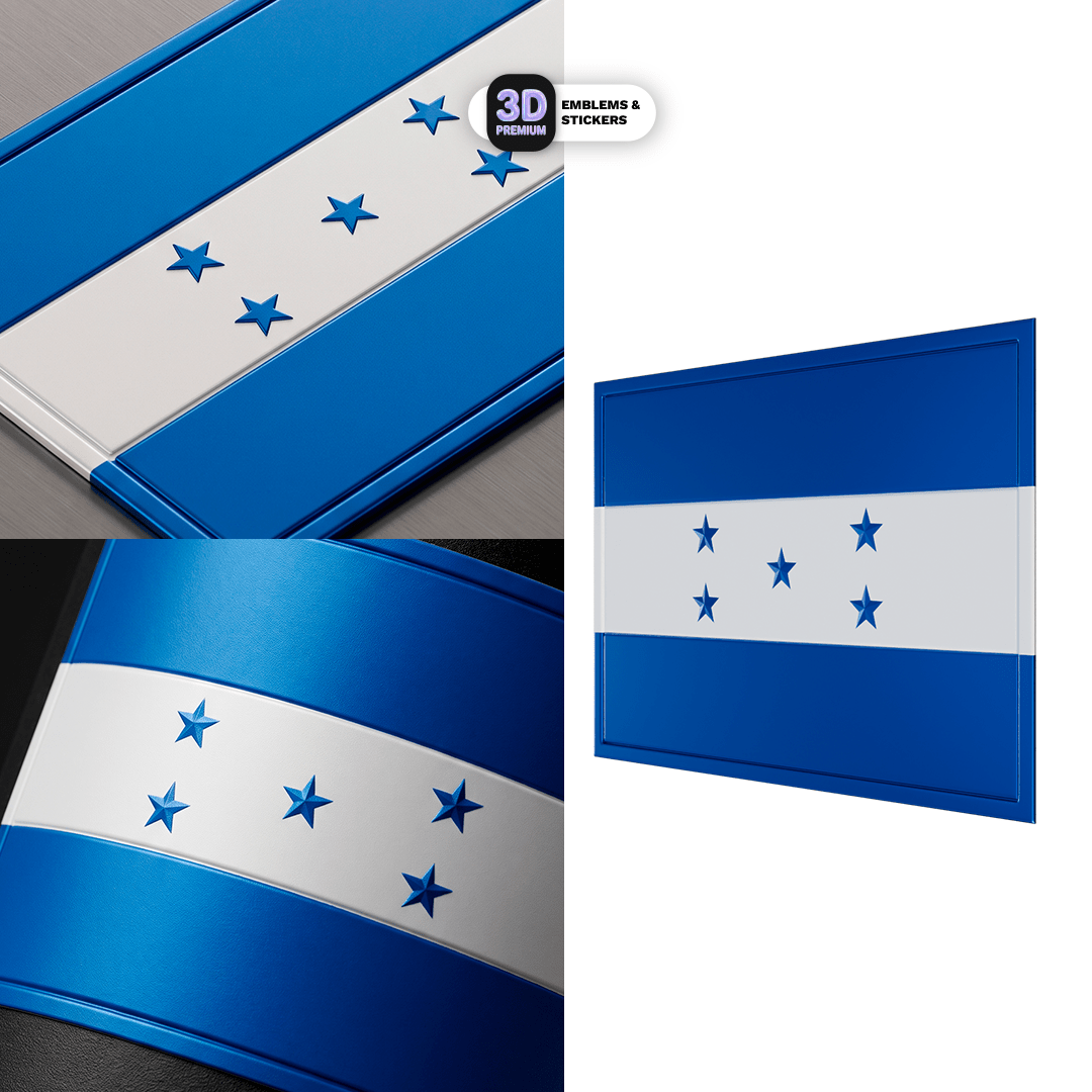 HONDURAS FLAG - Stickmadly