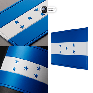 HONDURAS FLAG - Stickmadly