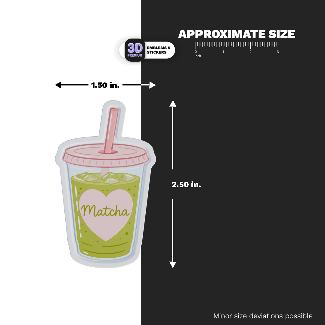 ICED MATCHA CUP - Stickmadly