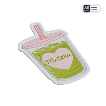 ICED MATCHA CUP - Stickmadly