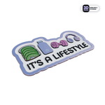 ITS A LIFESTYLE - Stickmadly