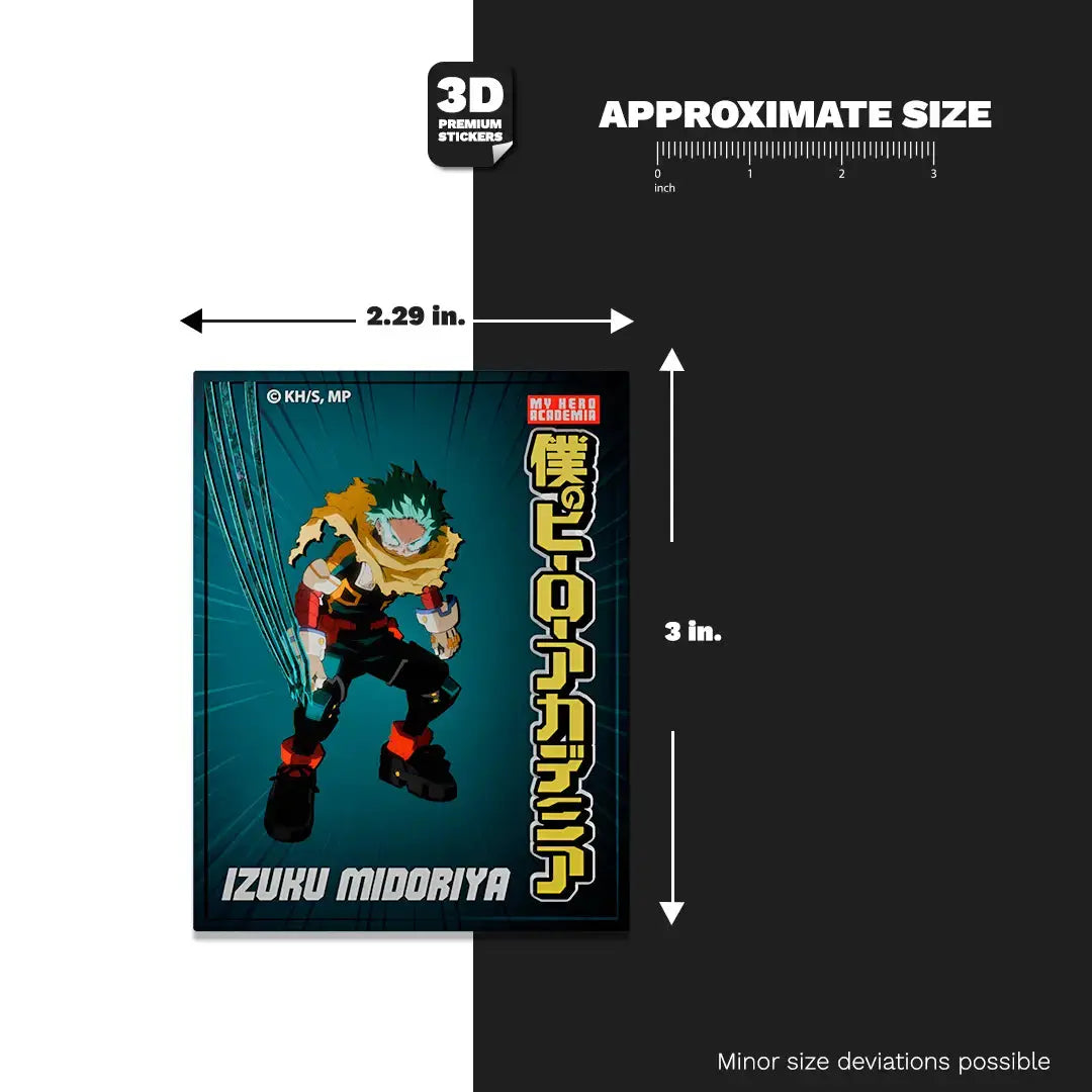 IZUKU MIDORIYA miniposter - Stickmadly