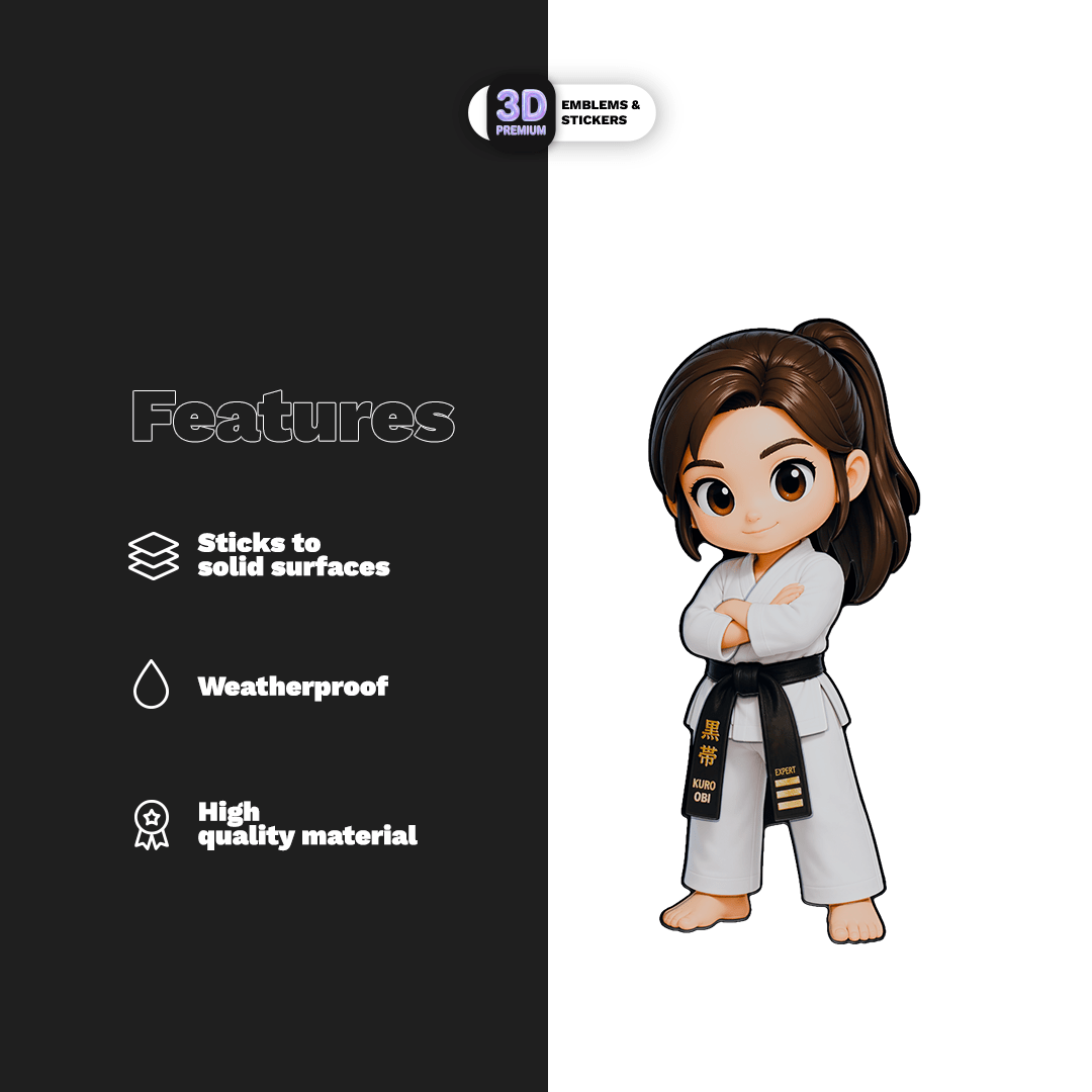 Karateka women - Stickmadly