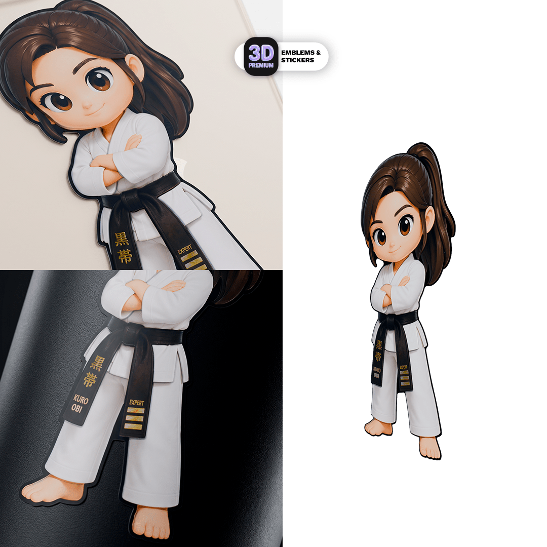 Karateka women - Stickmadly
