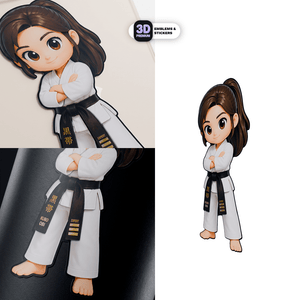 Karateka women - Stickmadly