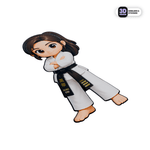 Karateka women - Stickmadly