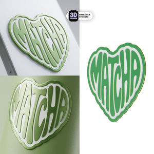 MATCHA HEART - Stickmadly